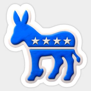 Democratic party Sticker